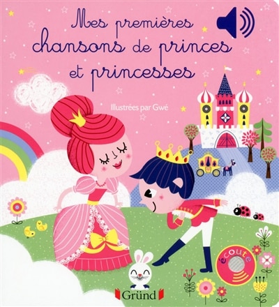 Couverture_Mes premières chansons de princes et princesses