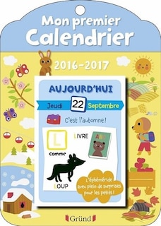 MON PREMIER CALENDRIER 2016-2017