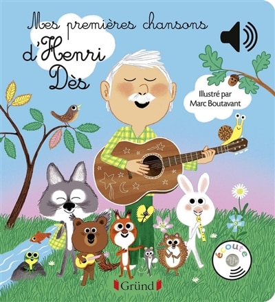 Couverture_Mes premières chansons d'Henri Dès