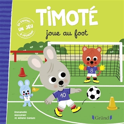 Timoté joue au foot