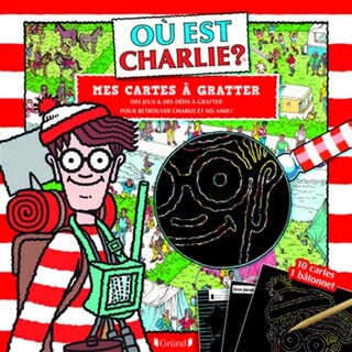 Couverture_OÙ EST CHARLIE? MES CARTES À GRATTER - 100 % CHARLIE