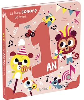 Front cover_Le livre sonore de mes... 1 an