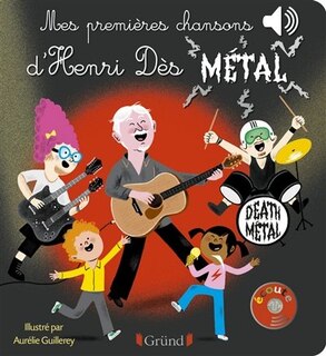 Couverture_Mes premières chansons d'Henri Dès métal