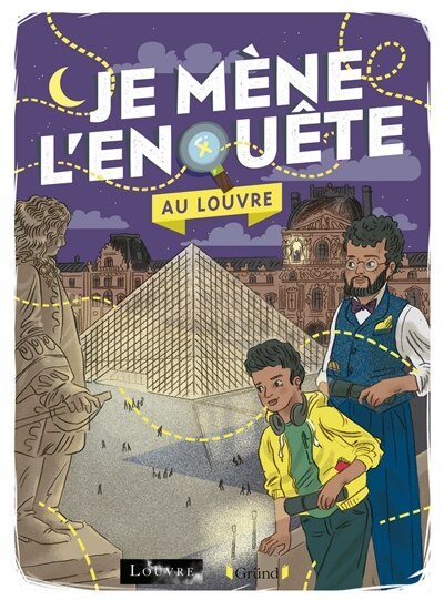 Front cover_Je mène l'enquête au Louvre