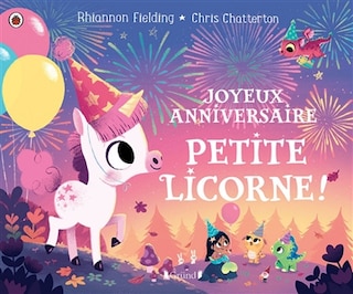 Front cover_Joyeux anniversaire, petite licorne !