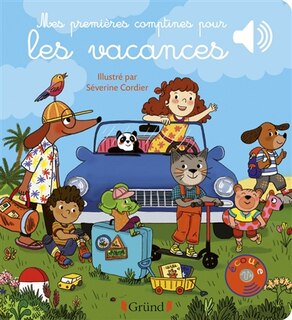Front cover_Mes premières comptines pour les vacances