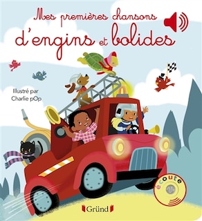 Front cover_Mes premières chansons d'engins et bolides