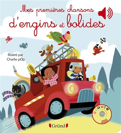 Front cover_Mes premières chansons d'engins et bolides