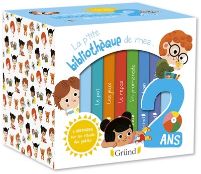 Couverture_LA PETITE BIBLIOTHEQUE DE MES 2 ANS
