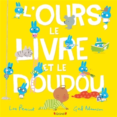 Couverture_L'ours, le livre et le doudou