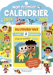 Front cover_Mon premier calendrier 2024-2025