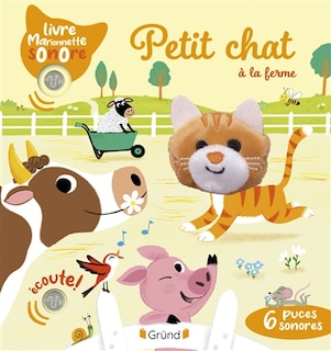 Couverture_Petit chat à la ferme