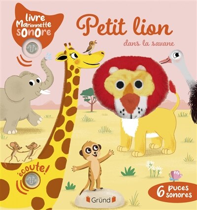 Couverture_Petit lion dans la savane