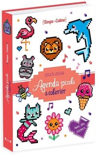 Front cover_Agenda pixels à colorier 2025-2026