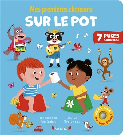 Couverture_Mes premi&egrave;res chansons sur le pot