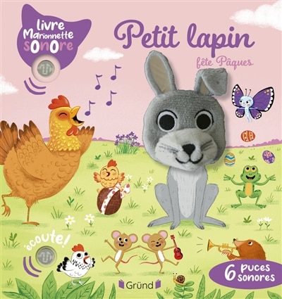 Couverture_Petit lapin fête Pâques