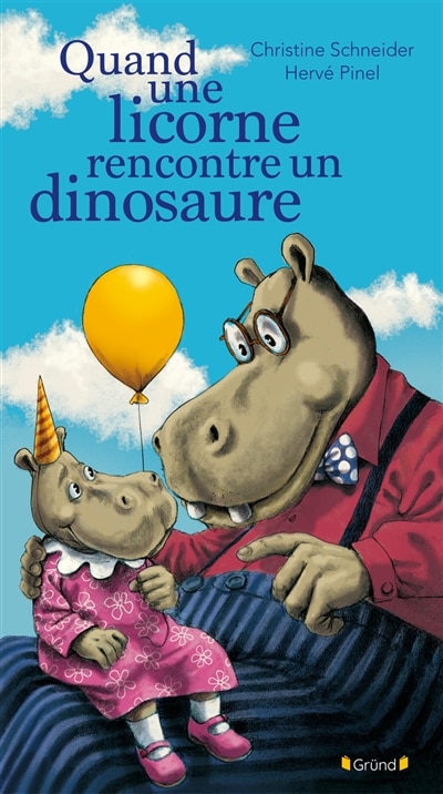 Front cover_Quand une licorne rencontre un dinosaure