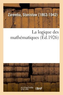 Front cover_La logique des mathématiques