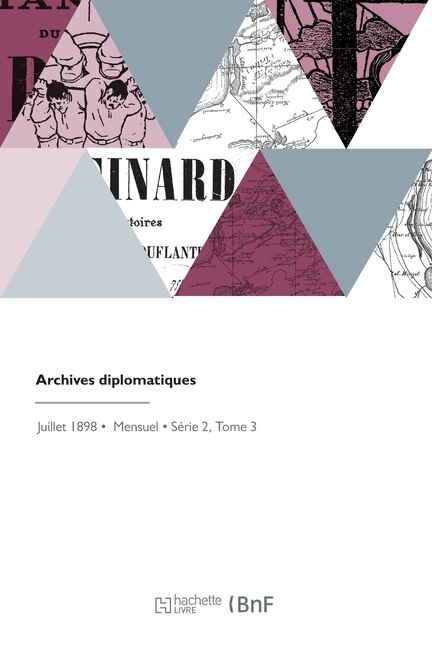 Couverture_Archives Diplomatiques