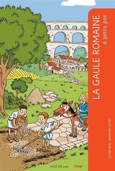 Couverture_La Gaule romaine à petits pas