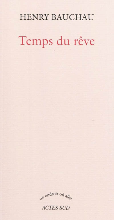 Front cover_Temps du rêve