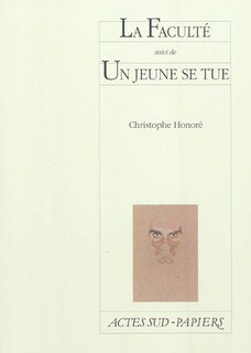 Front cover_La faculté ; Un jeune se tue