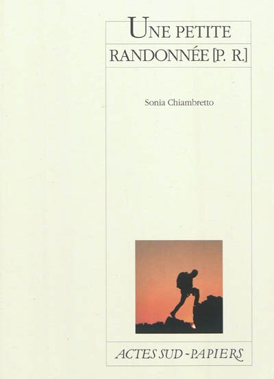 Couverture_Une petite randonn&eacute;e (P.R.)