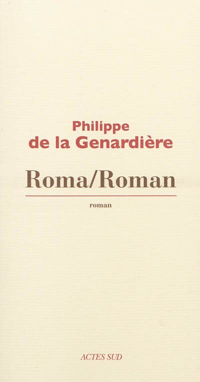 Couverture_Roma, roman