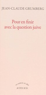 Couverture_Pour en finir avec la question juive