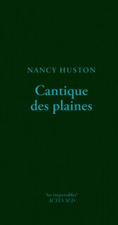 Front cover_Cantique des plaines
