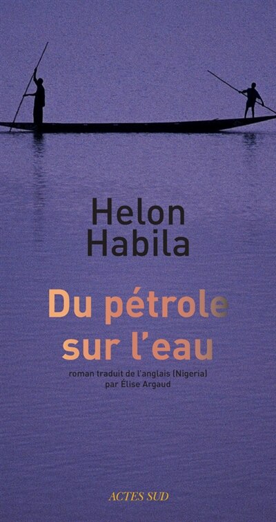 Front cover_Du pétrole sur l'eau