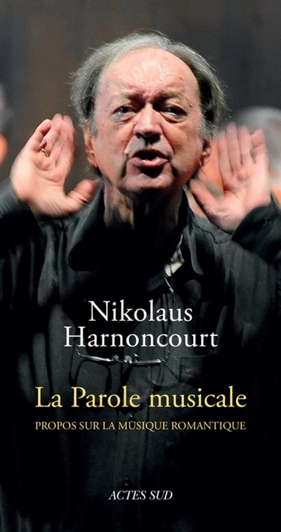 Front cover_La parole musicale