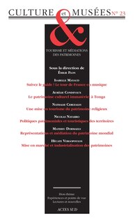 Couverture_Culture & musées, n°23. Tourisme et médiations des patrimoines