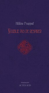 Front cover_N'oublie pas de respirer