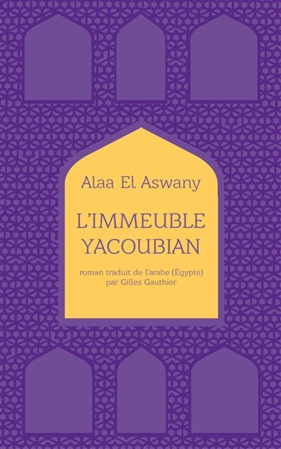 Couverture_L'immeuble Yacoubian