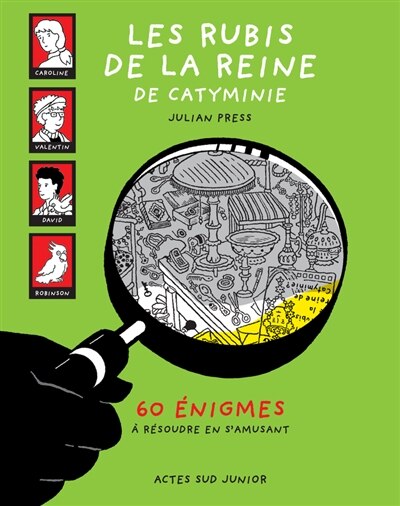 Couverture_Les rubis de la reine de Catyminie : 60 énigmes à résoudre en s'amusant