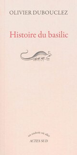 Front cover_Histoire du basilic