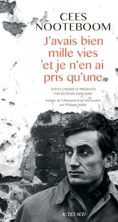Front cover_J'avais bien mille vies et je n'en ai pris qu'une