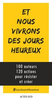 Front cover_Et nous vivrons des jours heureux