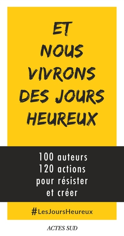 Front cover_Et nous vivrons des jours heureux