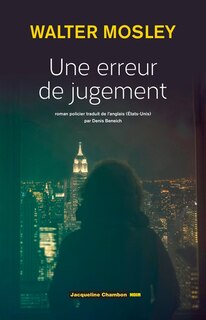 Front cover_Une erreur de jugement