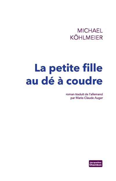 Front cover_La petite fille au d&eacute; &agrave; coudre