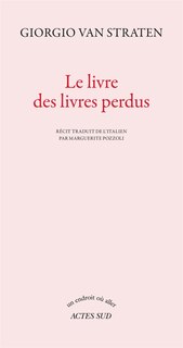 Front cover_Le livre des livres perdus