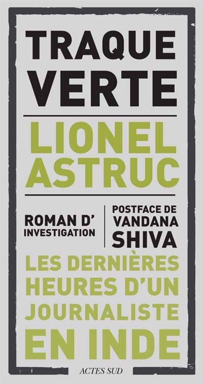 Front cover_Traque verte