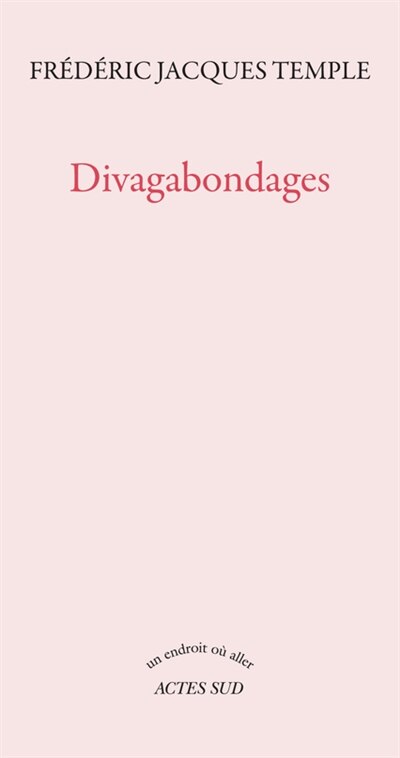 Front cover_Divagabondages