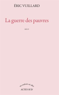 Front cover_La guerre des pauvres : récit