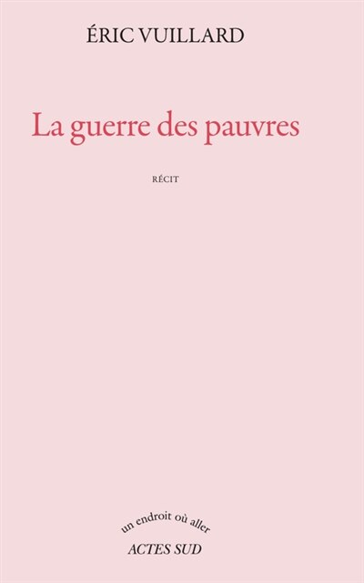 Front cover_La guerre des pauvres : récit