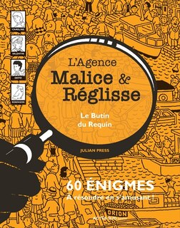Front cover_Le butin du requin : 60 énigmes à résoudre en s'amusant
