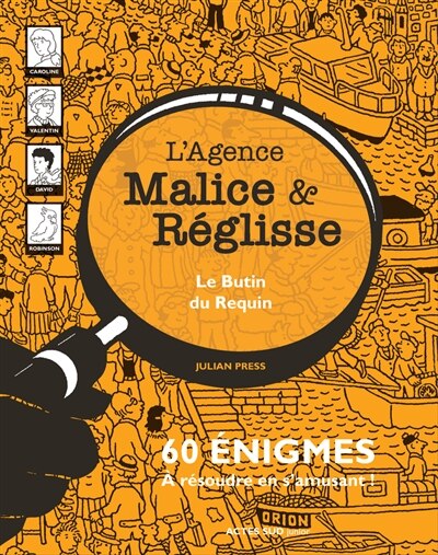 Front cover_Le butin du requin : 60 énigmes à résoudre en s'amusant