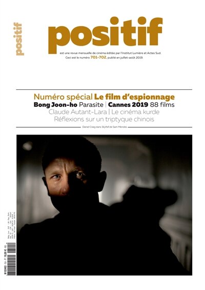Front cover_Positif, n°701-702. Le film d'espionnage